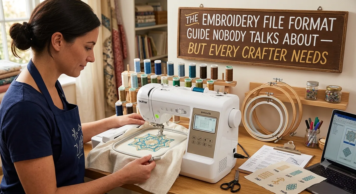 The Embroidery File Format Guide Nobody Talks About — But Every Crafter Needs