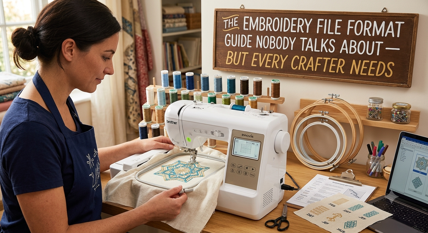 The Embroidery File Format Guide Nobody Talks About — But Every Crafter Needs